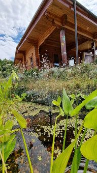 Ponúkame na predaj jedinečný celoročne obývateľný fínsky dre