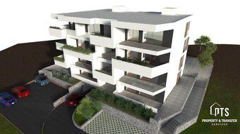 Novostavba, moderní dvoupokojový apartmán v 1. patře v Okrug