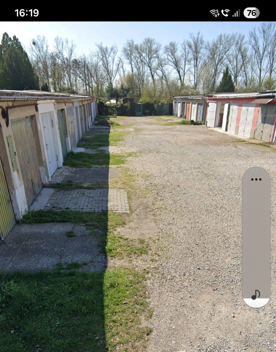 Predám garáž na Dolnej 2 v Šali