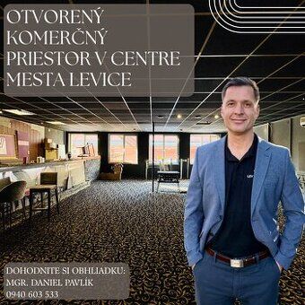 Ide o otvorený komerčný priestor s výmerou cca 180 m², situo