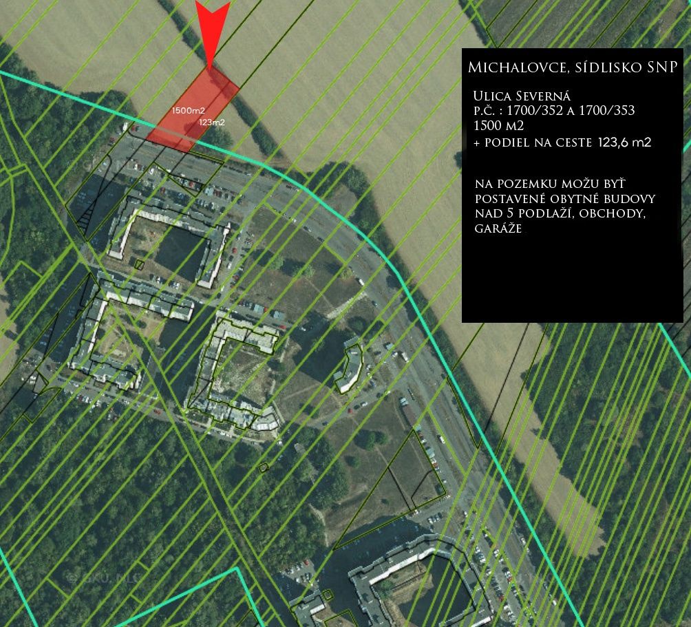 Predam pozemok v Michalovciach 1500m2
Pozemok je uzemnym pla