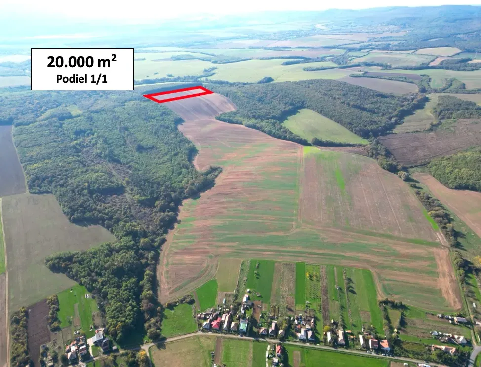 Spoločnosť Slovak Estate s.r.o. ponúka na predaj poľnohospod