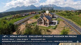 🏔️ EXKLUZÍVNY STAVEBNÝ POZEMOK S VÝHĽADOM NA TATRY – Hôrka (