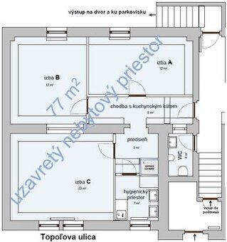 TU Reality ponúka na prenájom bufet o výmere cca 20 m2 na sí