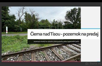 TU Reality - Ponúka na predaj pozemok s celkovou výmerou 32 
