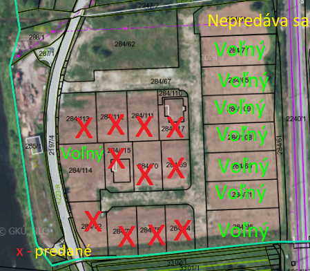 Obec Stankovany ponúka na predaj stavebné pozemky v katastri