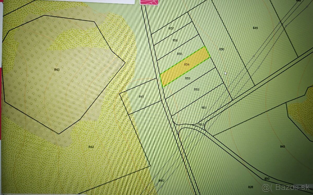 Predám pozemok o rozlohe 1240m2 nad obcou Kňažia s nadherným