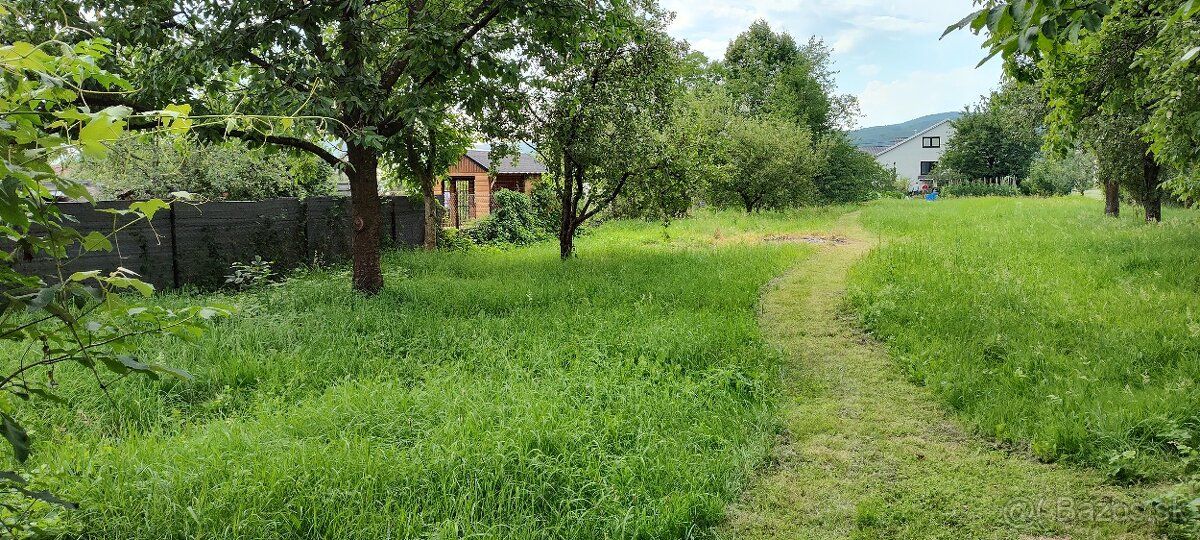 Predám veľkú záhradu v centre obce Belá nad Cirochou, ktorá 