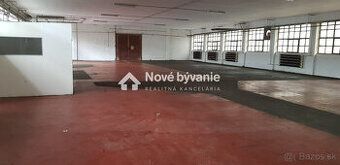 Ponúkame na prenájom svýrobné priestory v zateplenej budove 