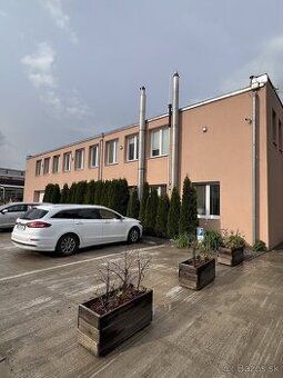 Ponúkame na prenájom svýrobné priestory v zateplenej budove 