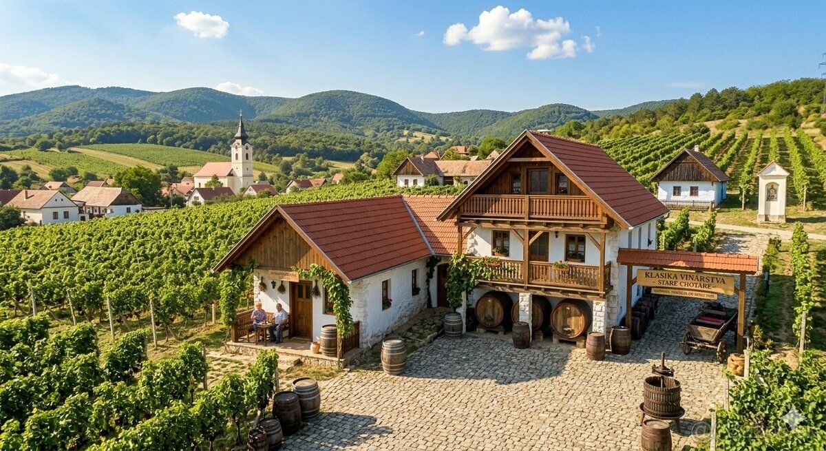 Ponúknite, Vinohradnícký dom v Skalici. Ponuku pošlite cez e
