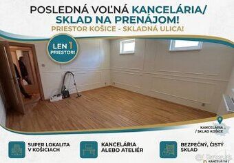 Ponúkame priestor do nájmu vhodný na kanceláriu/eshop/sklad/