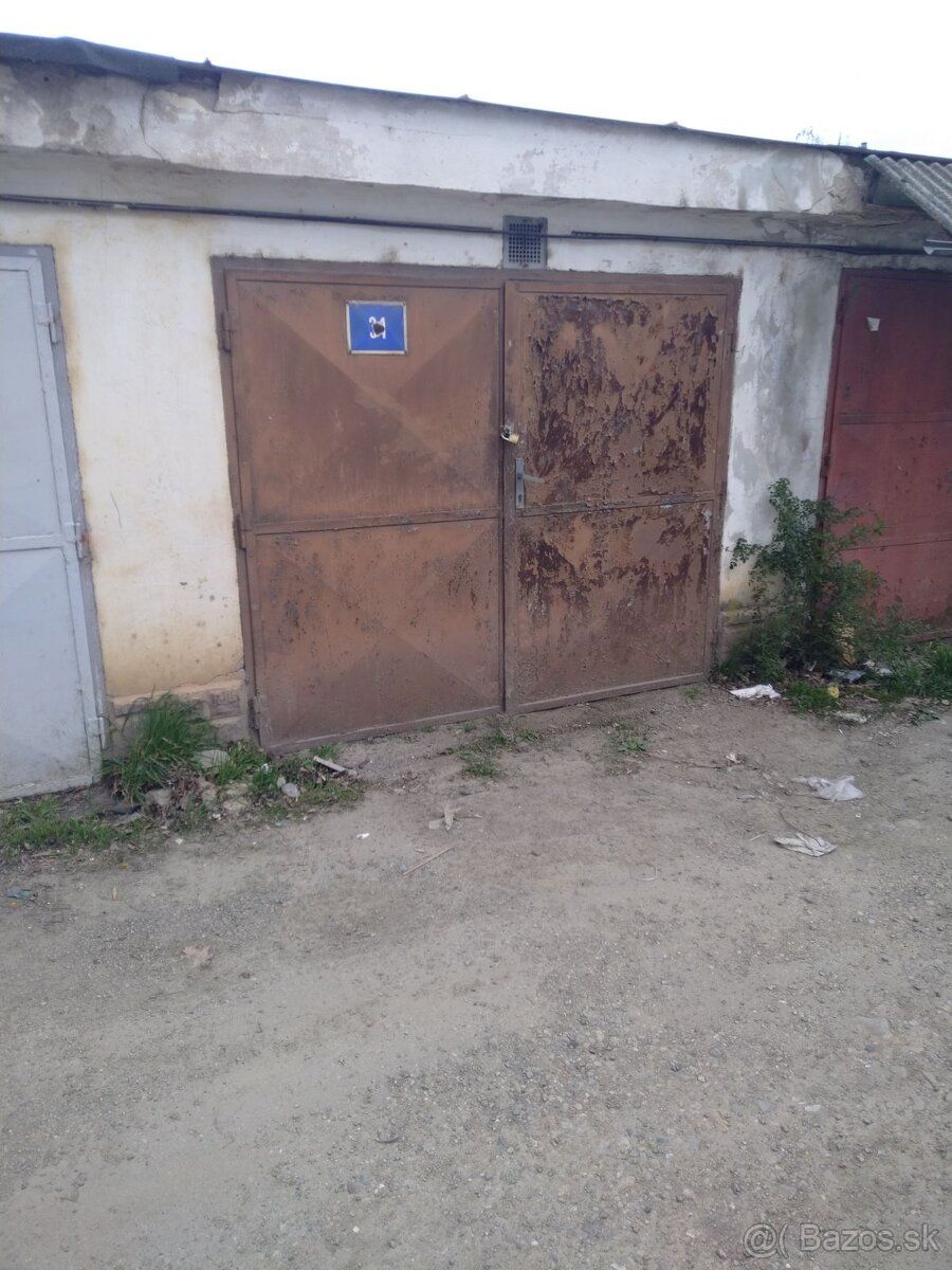 Dám do prenájmu garáž na sídlisku zelezniky na krakovskej ul