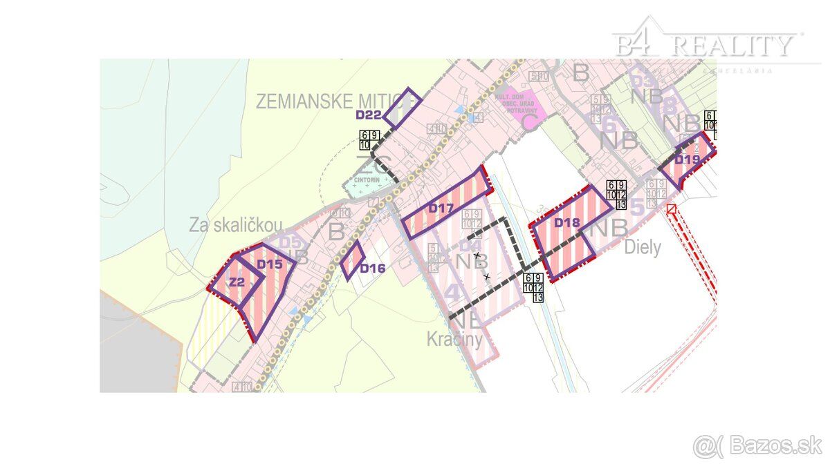 Ponúkame Vám na predaj stavebný pozemok s výmerou 793 m2 v o