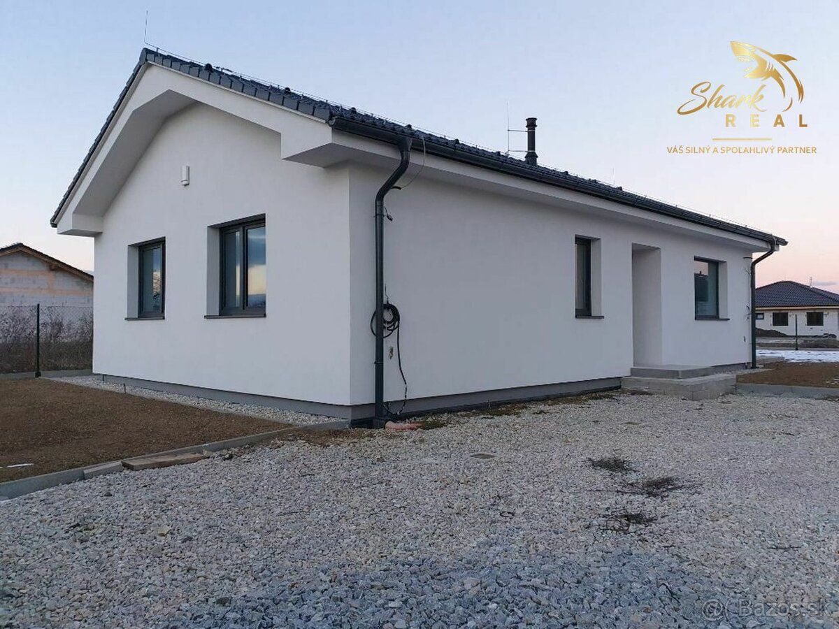 SHARK REAL Vám ponúka na predaj 4 - izbovú skolaudovanú novo