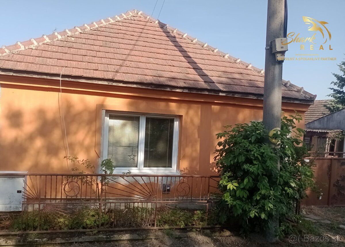 SHARK REAL ponúka na predaj rodinný dom s veľkým pozemkom v 