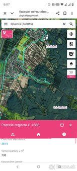 Ponúkam na predaj ornú pôdu o výmere 738m² v 1/1 v KU Opatov