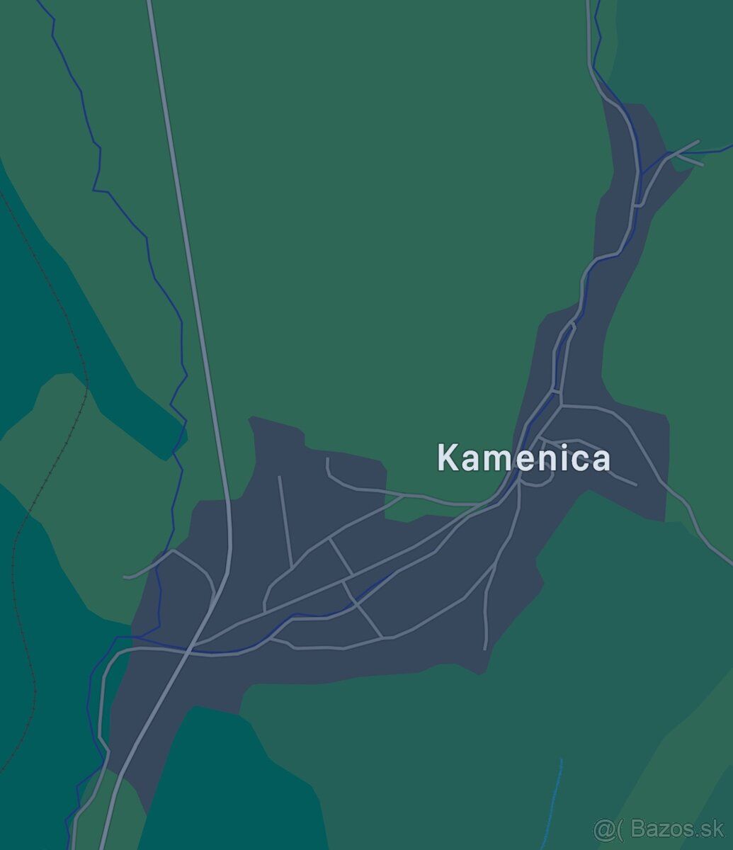 Predám pozemok v katastrálnom území Kamenica vedený ako orná