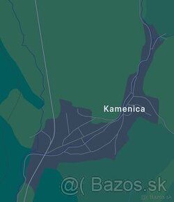 Predám pozemok v katastrálnom území Kamenica vedený ako orná