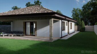 Moderný 4-izbový bungalov s veľkou terasou – len 5 minút od 