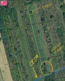Predám pekný 22 árový (2205 m2) pozemok s vinohradom pri Veľ