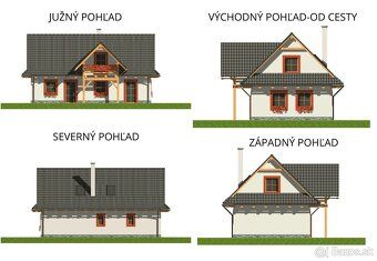 Predám stavebný pozemok s projektom rekreačnej chaty v lokal