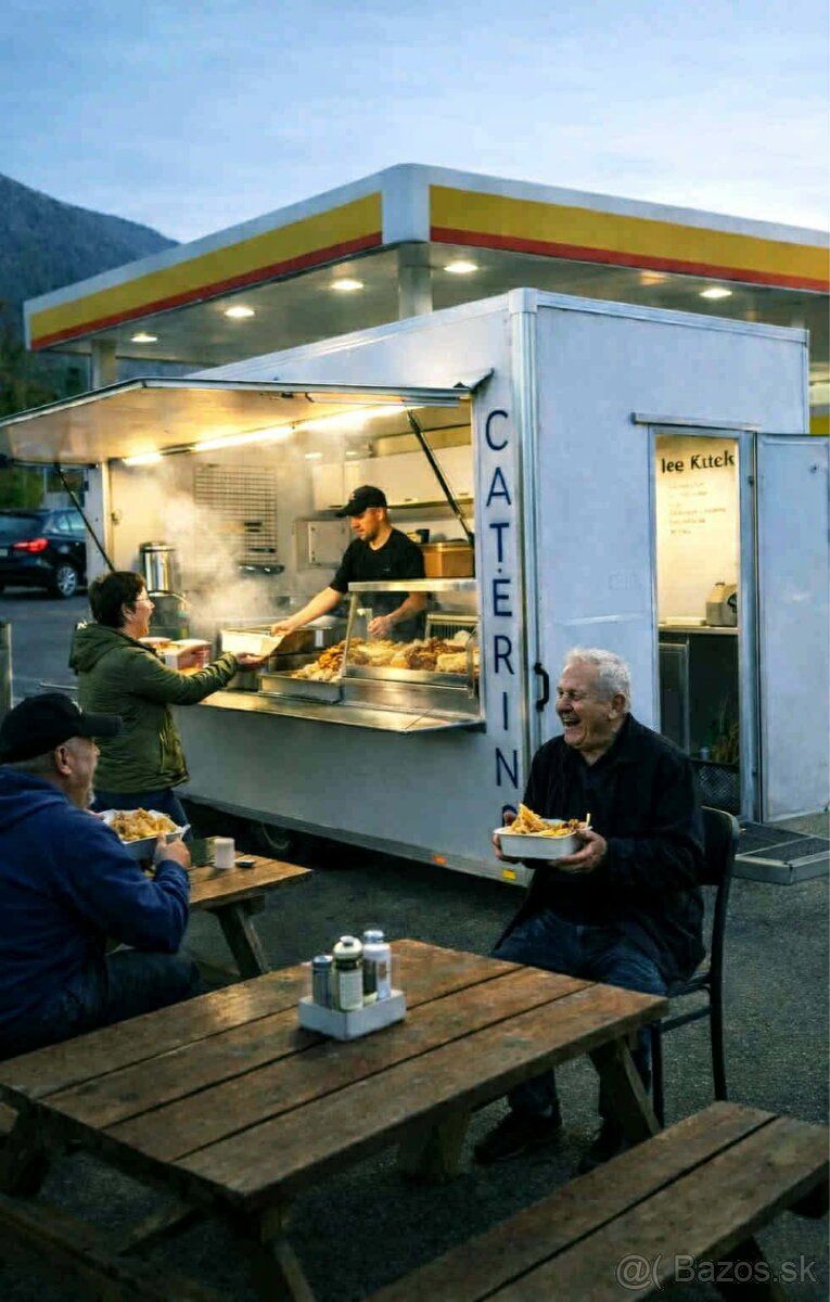 Ponúkam na prenájom moderný a plne vybavený food truck, ideá
