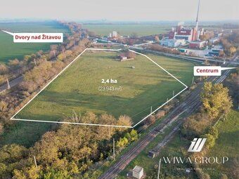 🏗️ Na predaj / prenájom pozemok – Dvorská cesta, Nové Zámky
