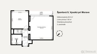 Na predaj 2-izbový byt po kompletnej rekonštrukcii v roku 20