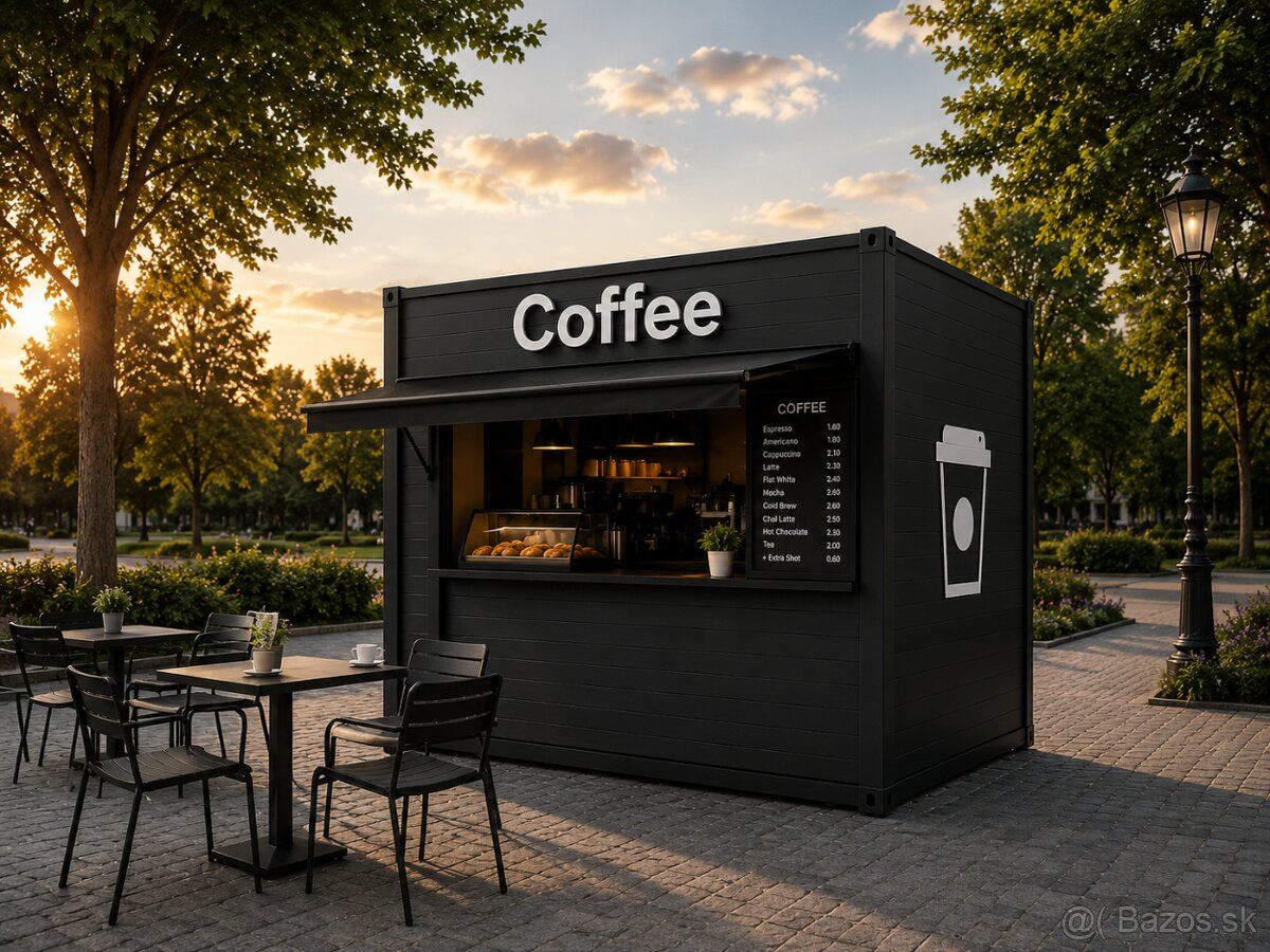 Predám moderný Coffee Box, vhodný na celoročnú prevádzku.
Te