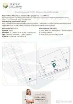 Stavebný pozemok o rozlohe 915 m² v novej atraktívnej lokali
