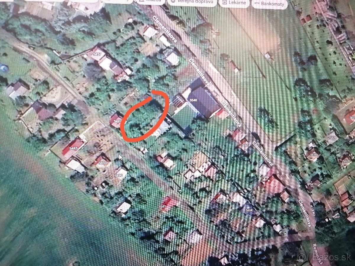 Predám pozemok v záhradkárskej osade Kolónia nad Milsy. Nach