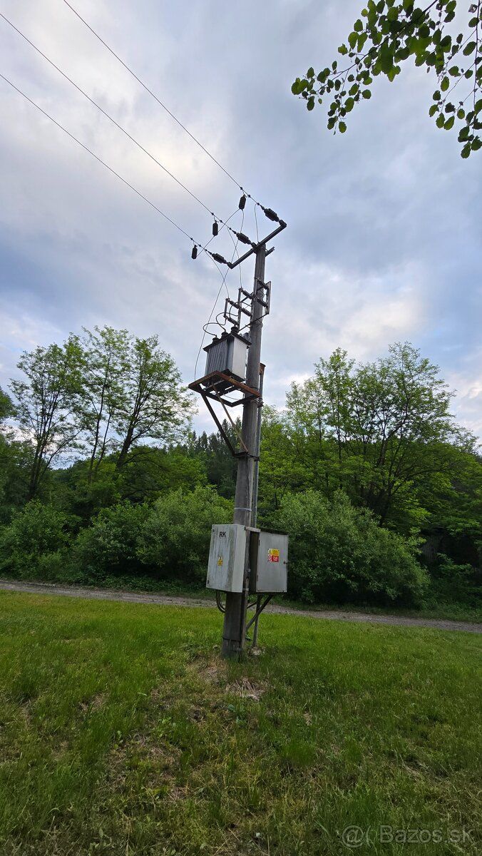 Dobry den ,predam elektricku pripojku vysokeho napatia -traf