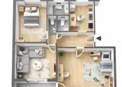 VMREALITY ponúka exkluzívne na predaj krásny 3-izbový byt o 