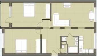 LUXUSNÝ 3-izbový byt v novostavbe City Residence + 2x parkov