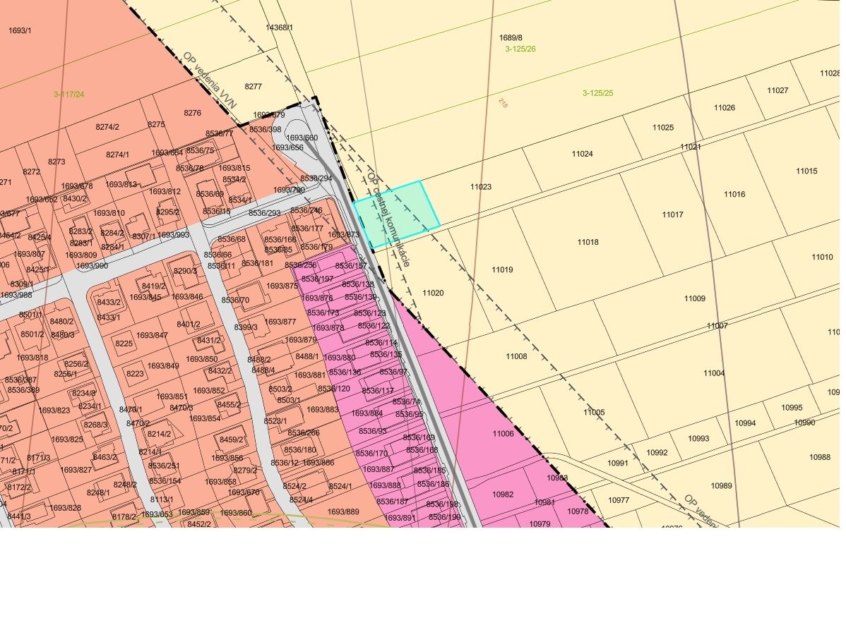 Predám investičný pozemok - orná pôda vo výmere 1180 m2, lok