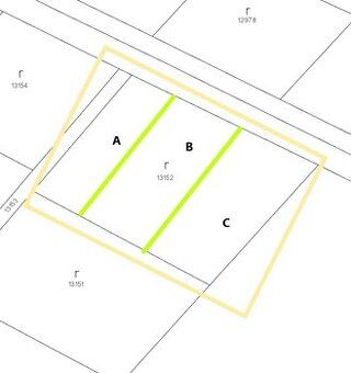 Predám investičný pozemok - orná pôda vo výmere 1180 m2, lok