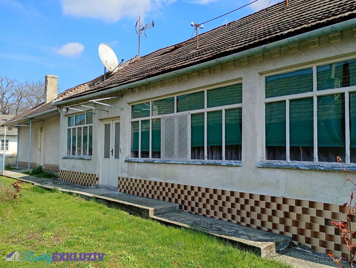 Ponúkam Vám na predaj rodinný dom v obci Šalov, okres Levice