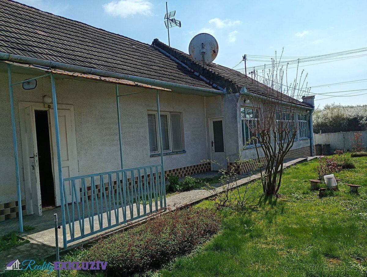 Ponúkam Vám na predaj rodinný dom v obci Šalov, okres Levice