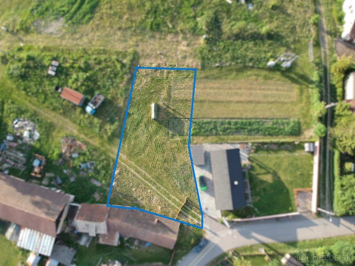 Reality BL ponúka na predaj pozemok v obci Príbovce o výmere