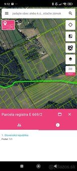 Poľnohospodárska pôda Udiča 6,5€/m²+dohoda. Tesne pod ňu ved