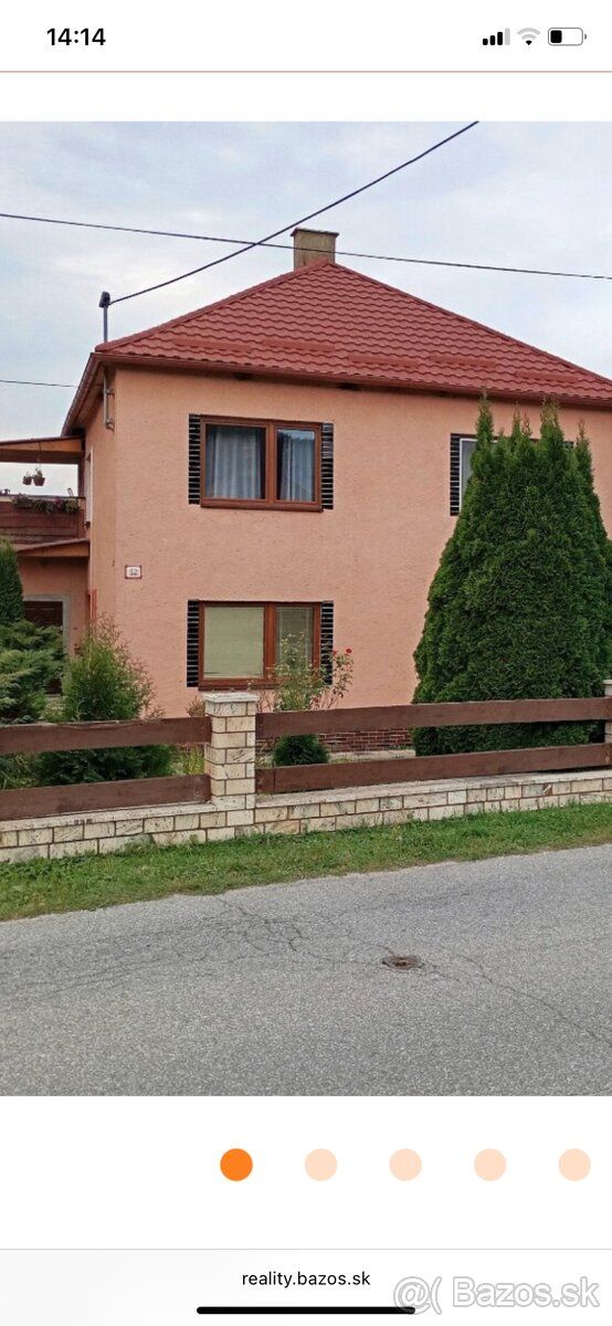 Rodinný dom Spišské Podhradie – 1600 m² pozemok, garáž, krás