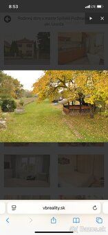 Rodinný dom Spišské Podhradie – 1600 m² pozemok, garáž, krás