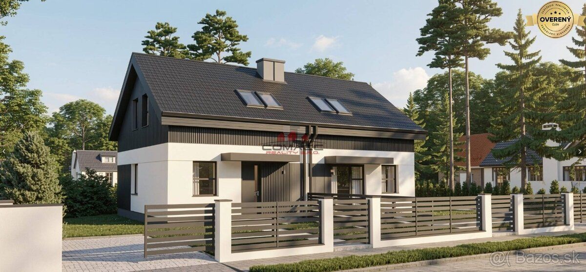 Exkluzívne iba u nás ponúkame novostavbu murovaného 4i rodin