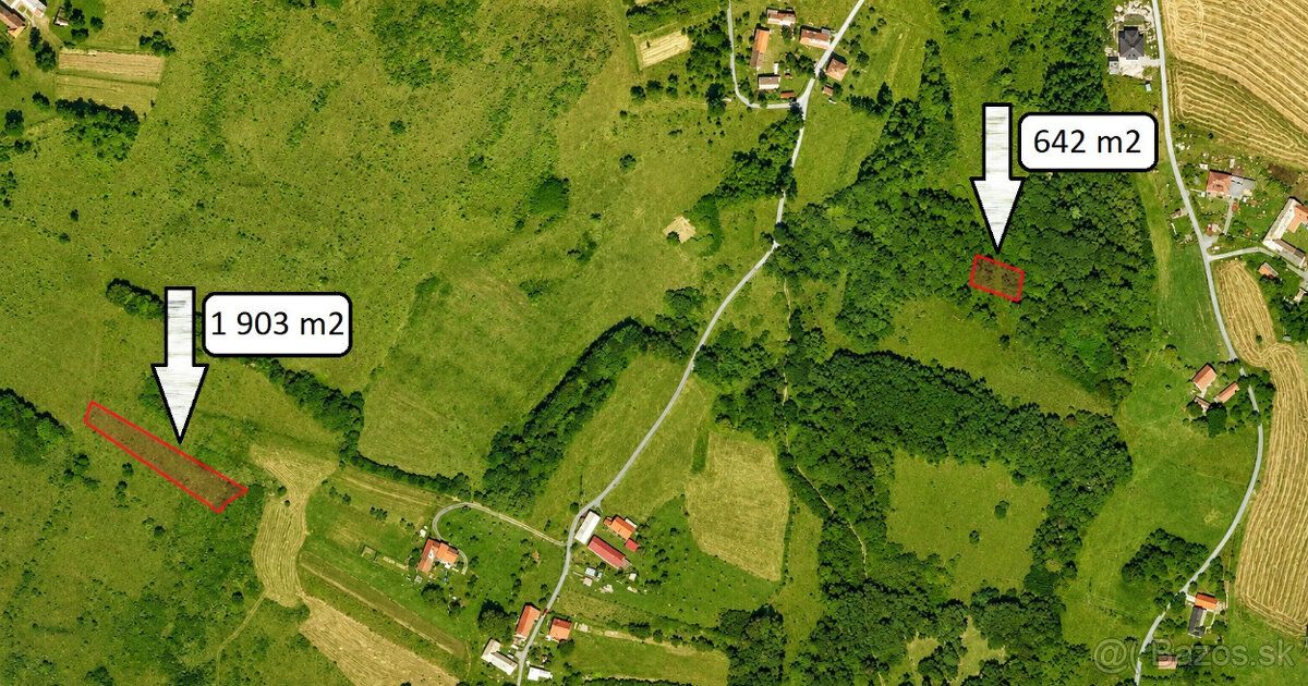 Ponúkame na predaj súbor poľnohospodárskych pozemkov v katas