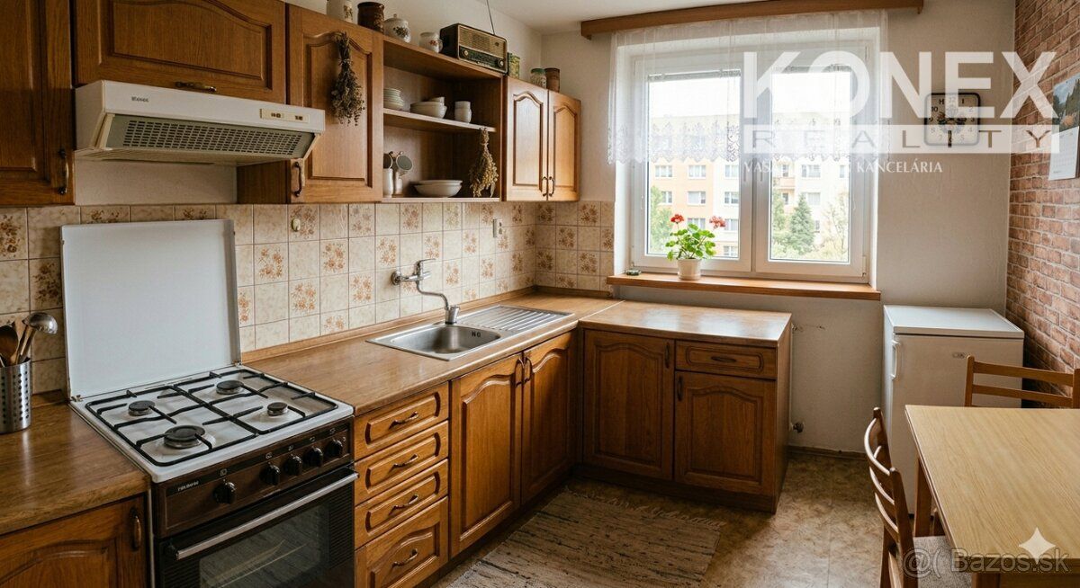 ID:4185 Ponúkame na predaj priestranný 3-izbový byt na sídli