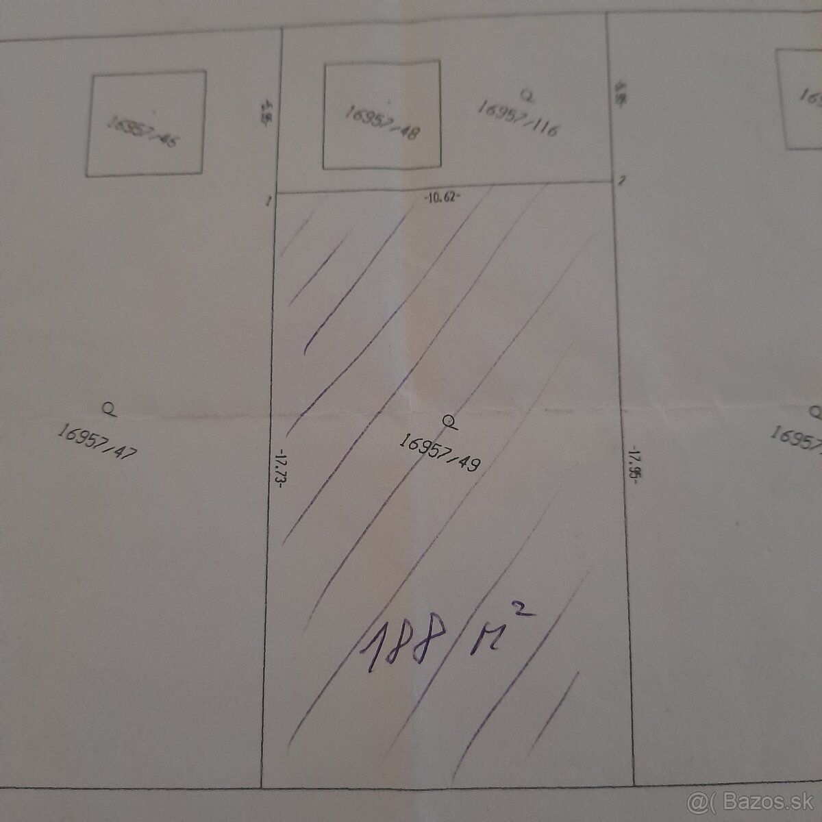 Predám alebo vymením stavebný pozemok v Bratislave za mikrob