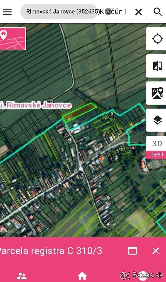 Predám záhradu o veľkosti 2500 m2 v tichej časti rimavských 