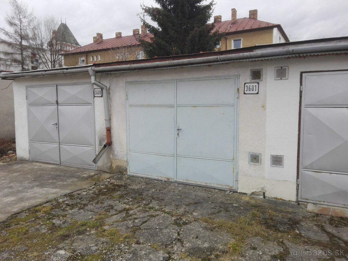 dám do dlhodobého prenájmu garáž v centre Lipt. Mikuláša. Na