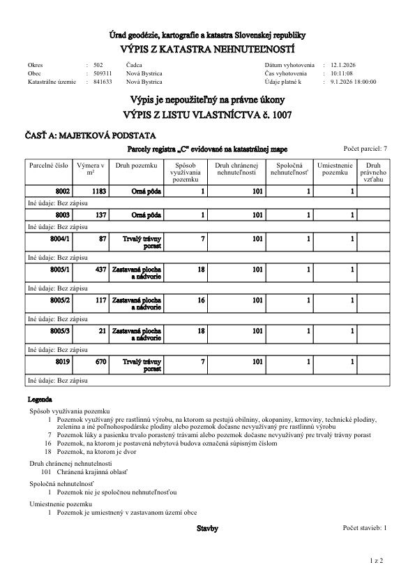 idealny pozemok z hladiska tvaru a velkosti - 670 m2 | nacha
